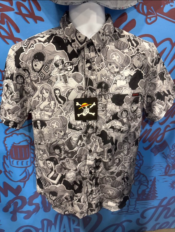 RSVLTS Two Years Later KUNUFLEX Short Sleeve Shirt in Black — front view