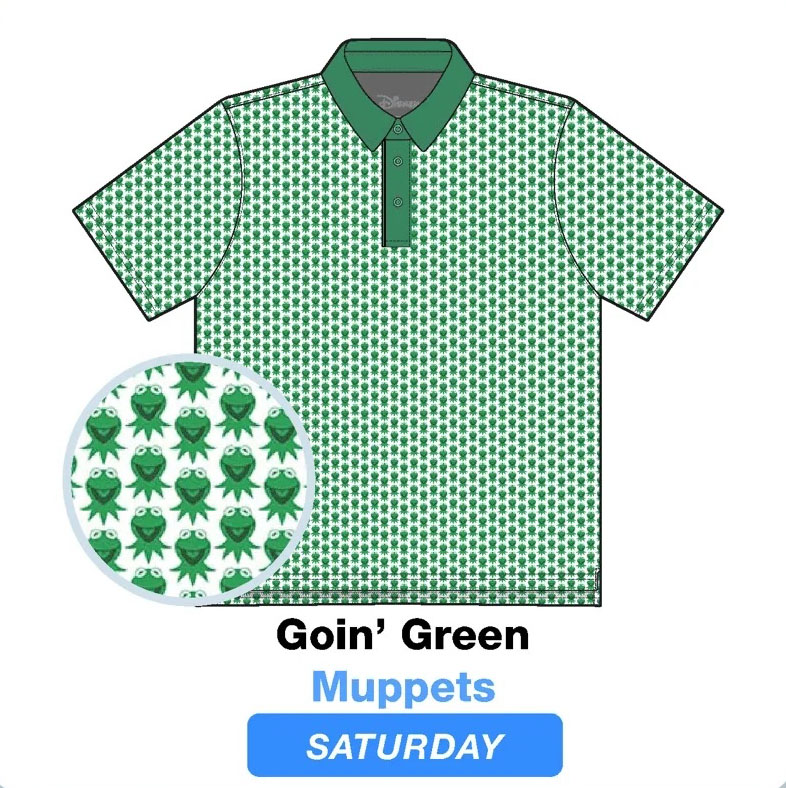 RSVLTS Goin’ Green All-Day Polo in White — front view