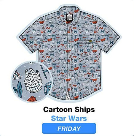 RSVLTS Great Sketch, Kid! KUNUFLEX Short Sleeve Shirt in Gray — front view