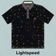 RSVLTS Lightspeed All-Day Polo in Black — front view