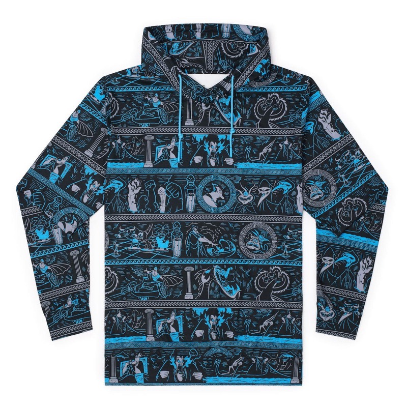 RSVLTS Hades Gonna Hate Performance Hoodie in Black — front view