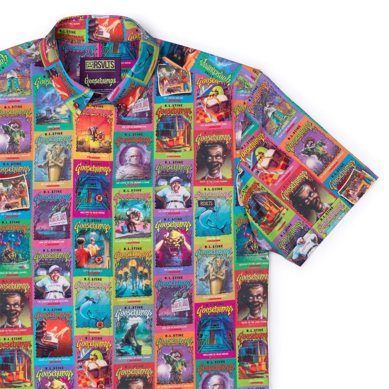 RSVLTS Book Fair Nightmare KUNUFLEX Short Sleeve Shirt — front view