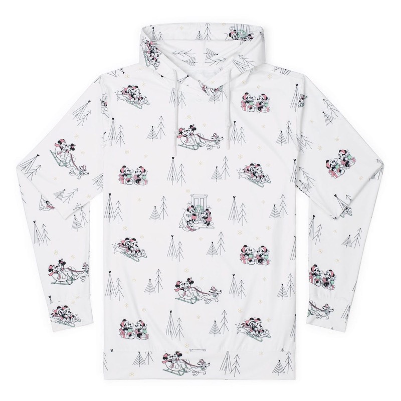 RSVLTS Disney Wonderland Performance Hoodie in White — front view