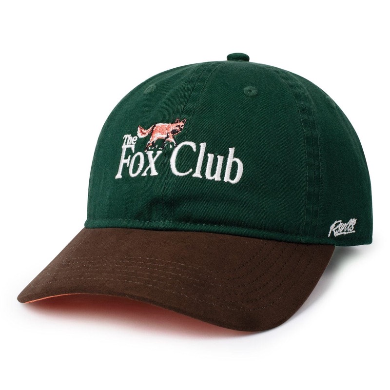 RSVLTS The Fox Club strapback Strapback Hat in Green — front view