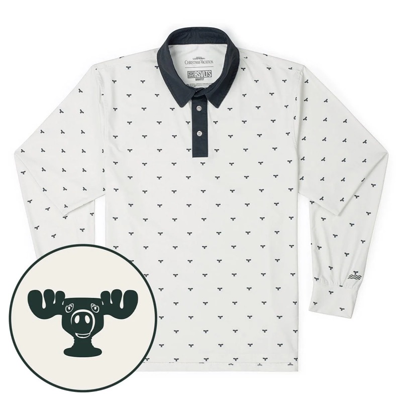 RSVLTS Lil Moose Mugs All-Day Polo — front view