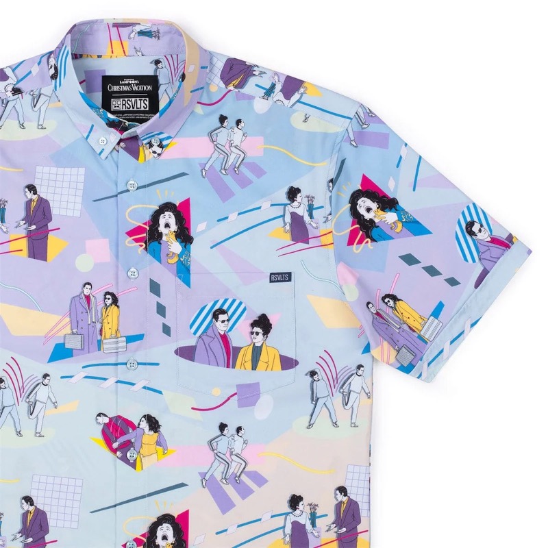 RSVLTS Todd & Margo KUNUFLEX Short Sleeve Shirt — front view
