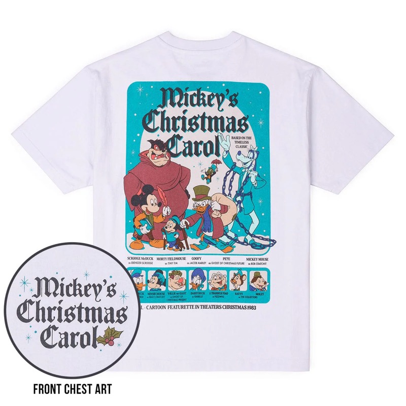 RSVLTS A Timeless Classic Crewneck Tee in White — front view