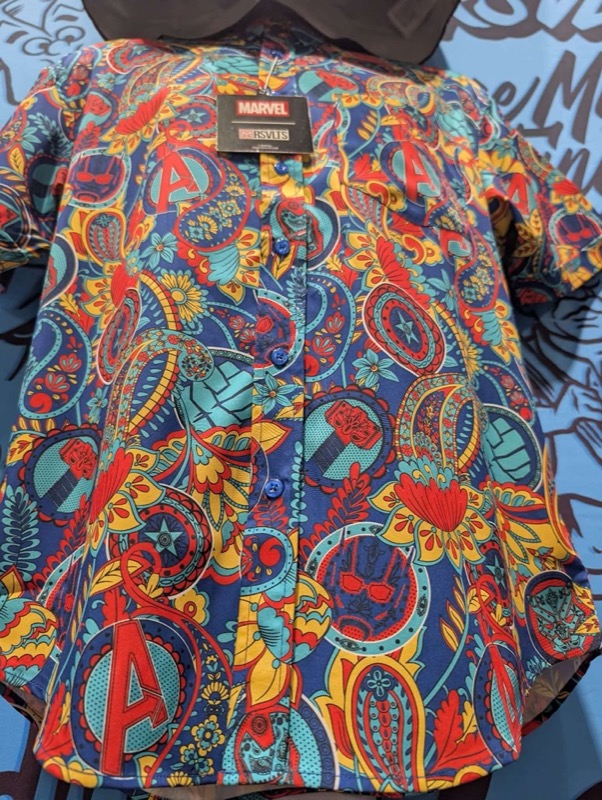RSVLTS Marvelous Paisley KUNUFLEX Short Sleeve Shirt in Multicolor — detail 2