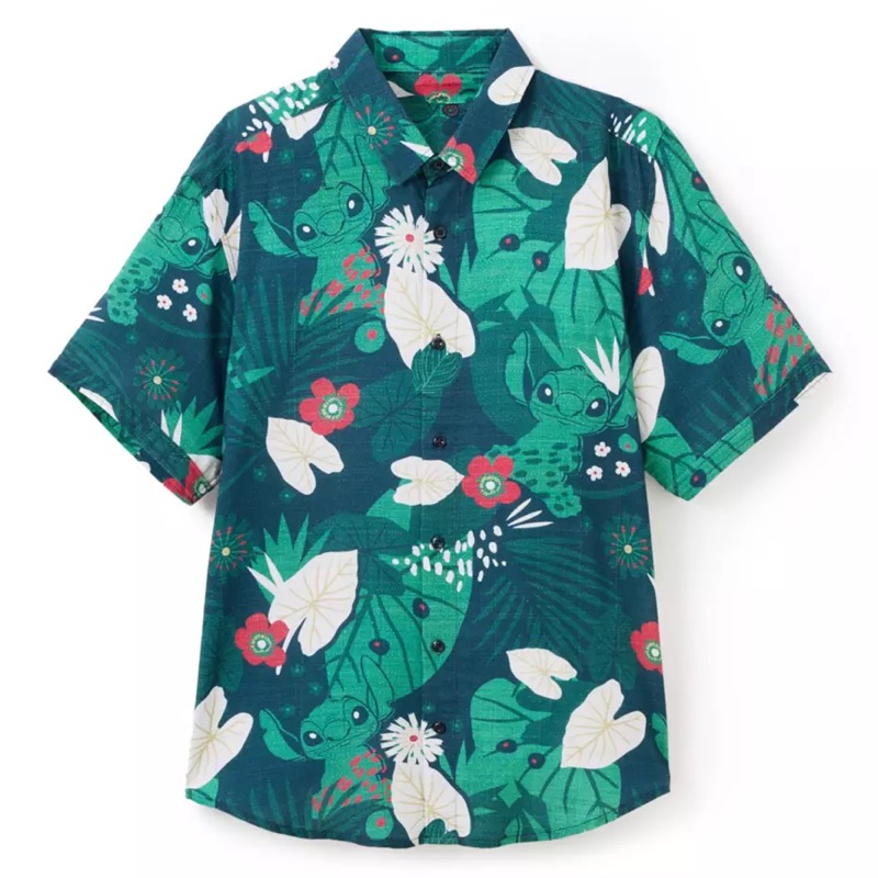 RSVLTS Stitch Bamboo Short Sleeve Shirt in Green — front view