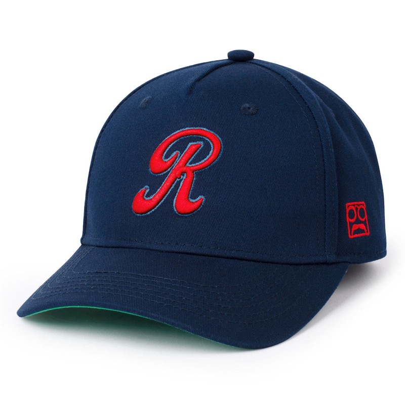 RSVLTS Roosevelts Ball Club 5-Panel Curved Brim 5-Panel Curved Brim Hat in Blue — front view