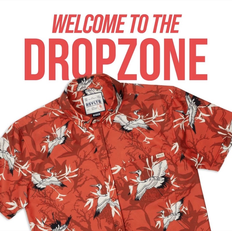 RSVLTS Tancho KUNUFLEX Short Sleeve Shirt in Red — front view