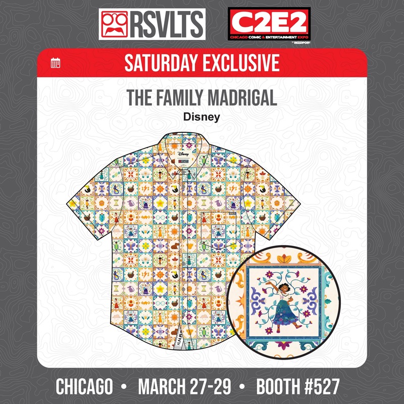 RSVLTS The Family Madrigal KUNUFLEX Short Sleeve Shirt in White — front view