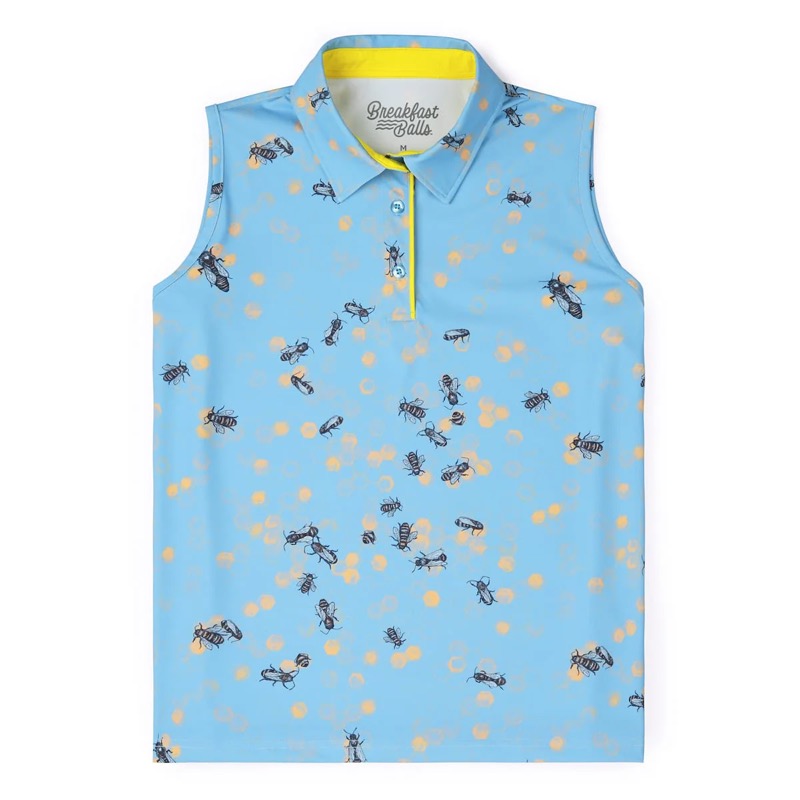 RSVLTS Honey Bees All-Day Polo — front view