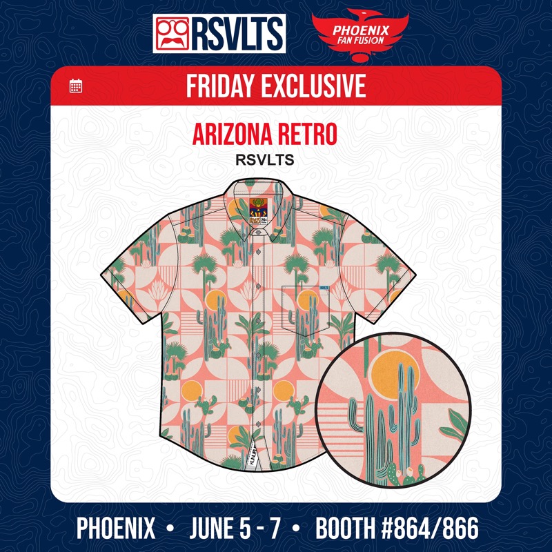 RSVLTS Arizona Retro KUNUFLEX Short Sleeve Shirt in Brown — front view