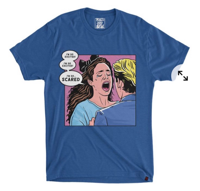 RSVLTS The Spano Crewneck Tee — front view