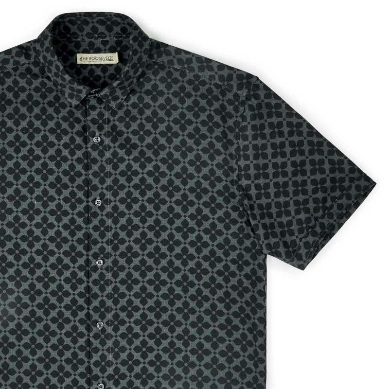 RSVLTS Monte Carlo (After Dark) (Bamboo) KUNUFLEX Short Sleeve Shirt — front view