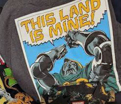RSVLTS This Land Is Mine Crewneck Tee — detail 2