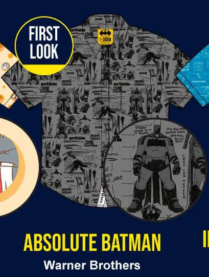 RSVLTS Absolute Batman KUNUFLEX Short Sleeve Shirt — front view