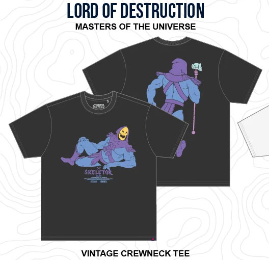 RSVLTS Lord of Destruction Crewneck Tee — front view