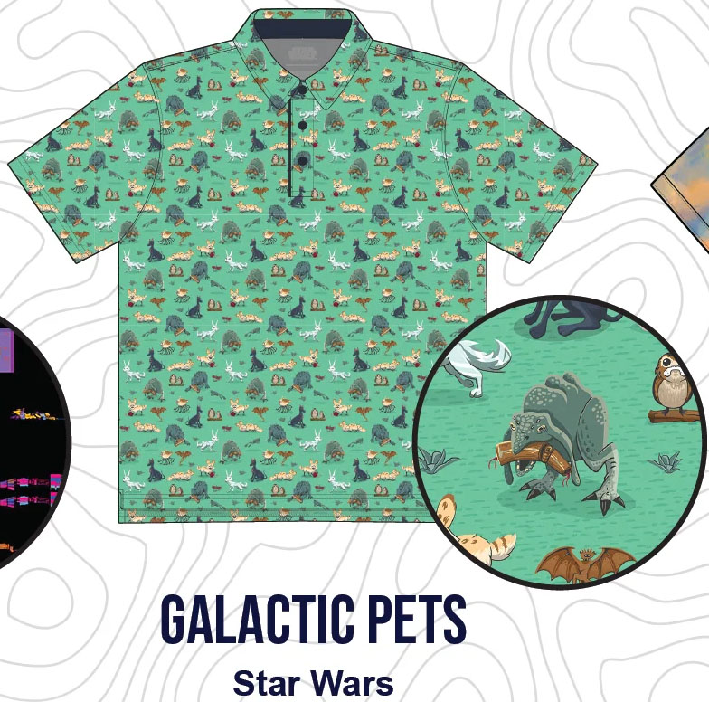 RSVLTS Galactic Pets All-Day Polo — front view