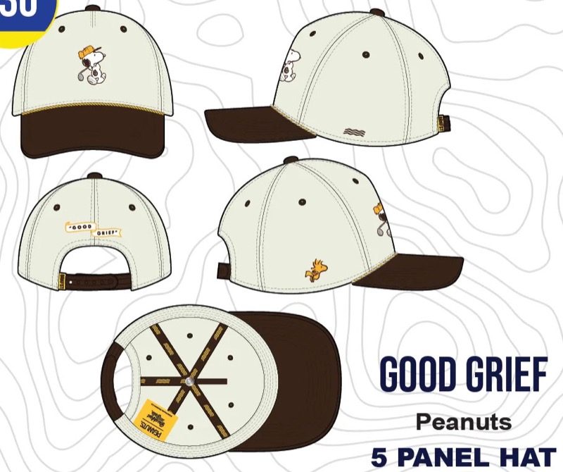 RSVLTS Good Grief 5-Panel Hat — front view