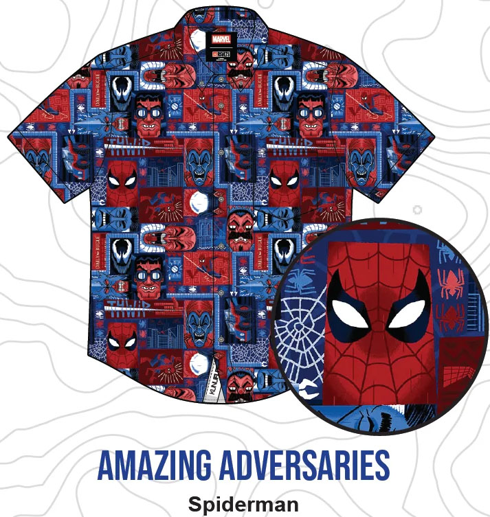 RSVLTS Amazing Adversaries KUNUFLEX Short Sleeve Shirt — front view