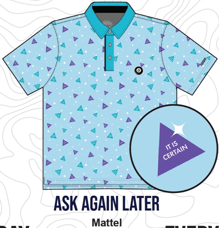 RSVLTS Ask Again Later All-Day Polo — front view