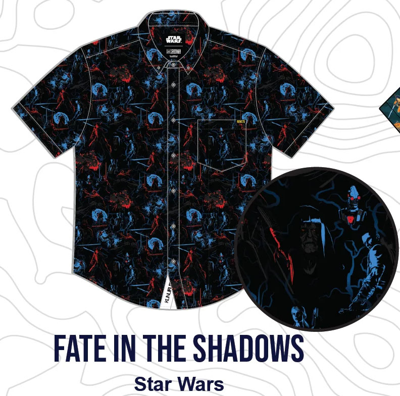 RSVLTS Fate in the Shadows KUNUFLEX Short Sleeve Shirt — front view