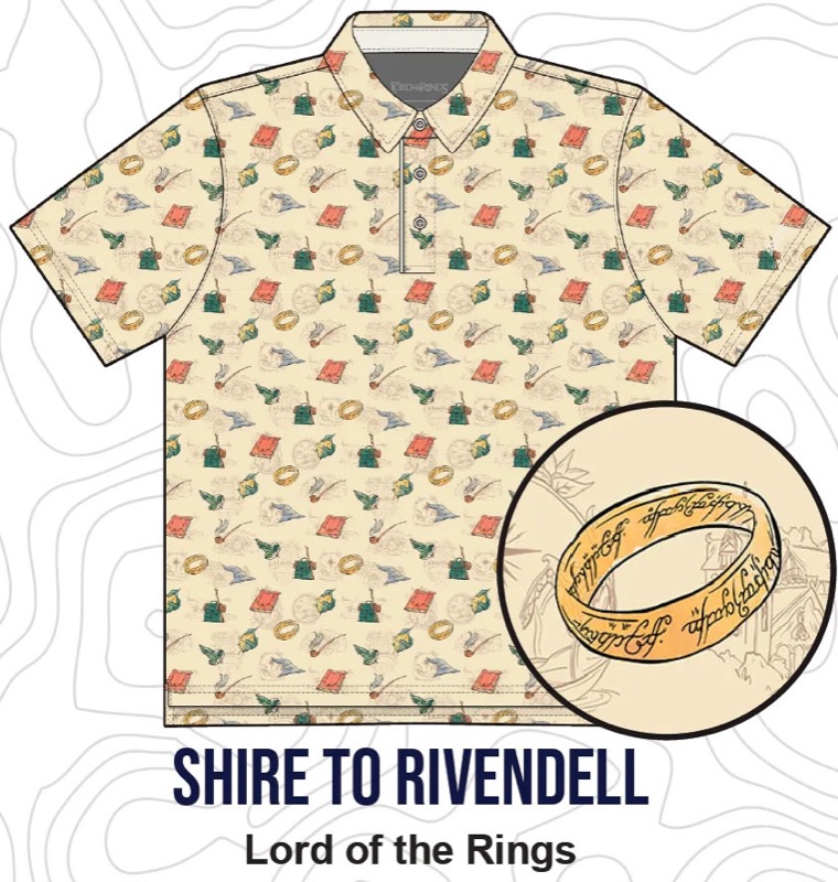 RSVLTS Shire to Rivendell All-Day Polo — front view