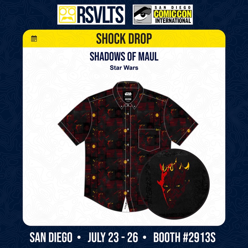 RSVLTS Shadows of Maul KUNUFLEX Short Sleeve Shirt — front view
