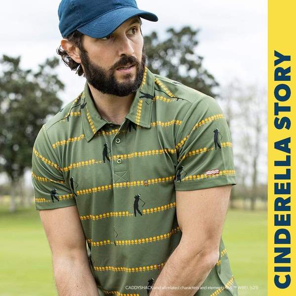 RSVLTS Cinderella Story All-Day Polo in Green — front view