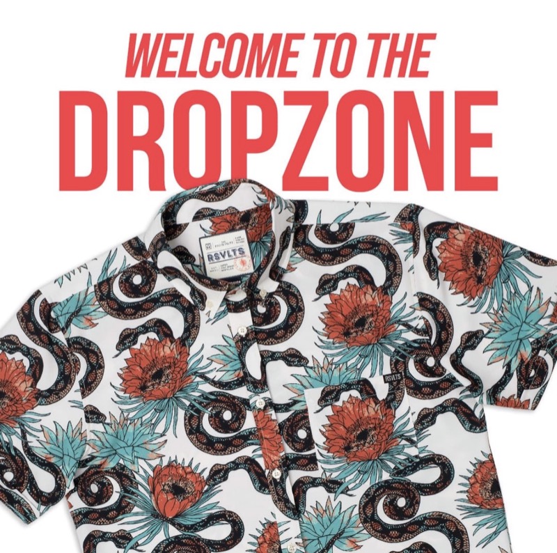 RSVLTS Snake It Easy! KUNUFLEX Short Sleeve Shirt — front view