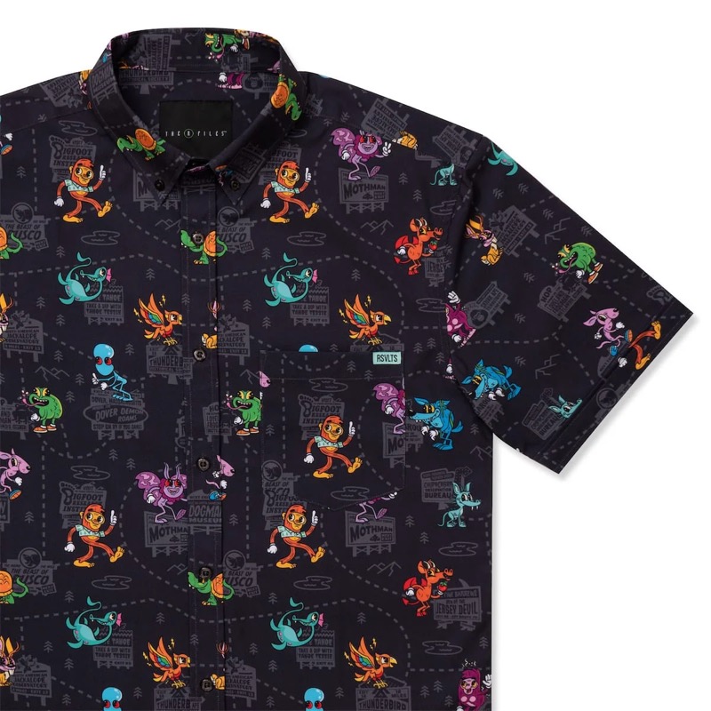 RSVLTS Cryptid Country KUNUFLEX Short Sleeve Shirt — front view