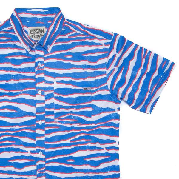 RSVLTS Wild America KUNUFLEX Short Sleeve Shirt — front view