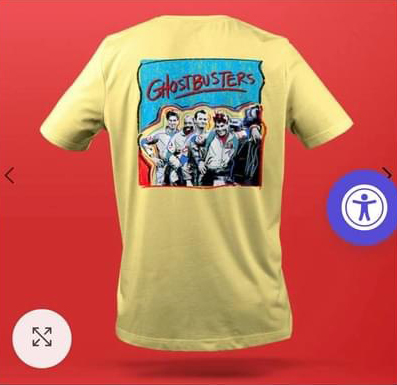 RSVLTS Warhol Crewneck Tee in Yellow — front view