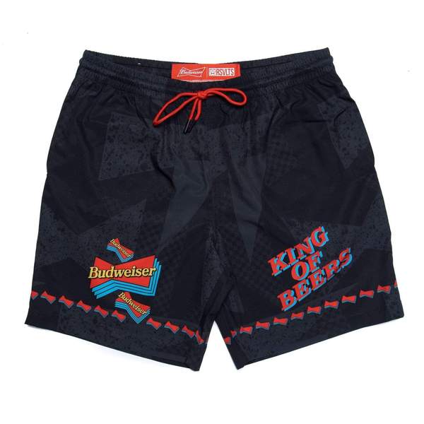 RSVLTS The Spectator Short Swimwear in Black — front view