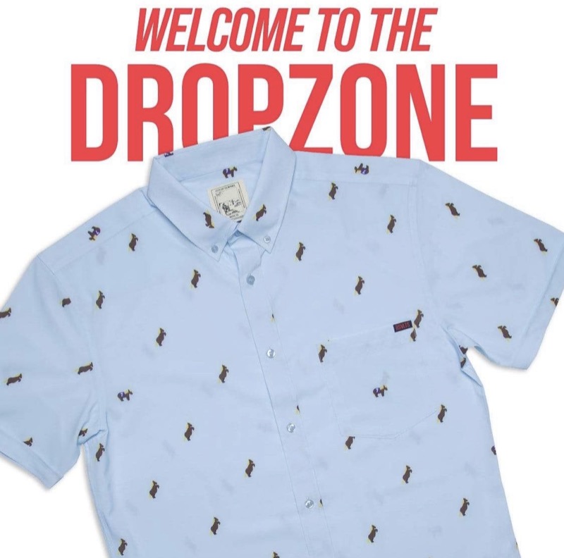 RSVLTS Lil’ Sebastian KUNUFLEX Short Sleeve Shirt in Blue — detail 2