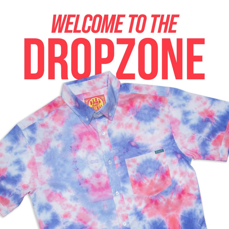 RSVLTS Live Free or Dye KUNUFLEX Short Sleeve Shirt in Multicolor — front view