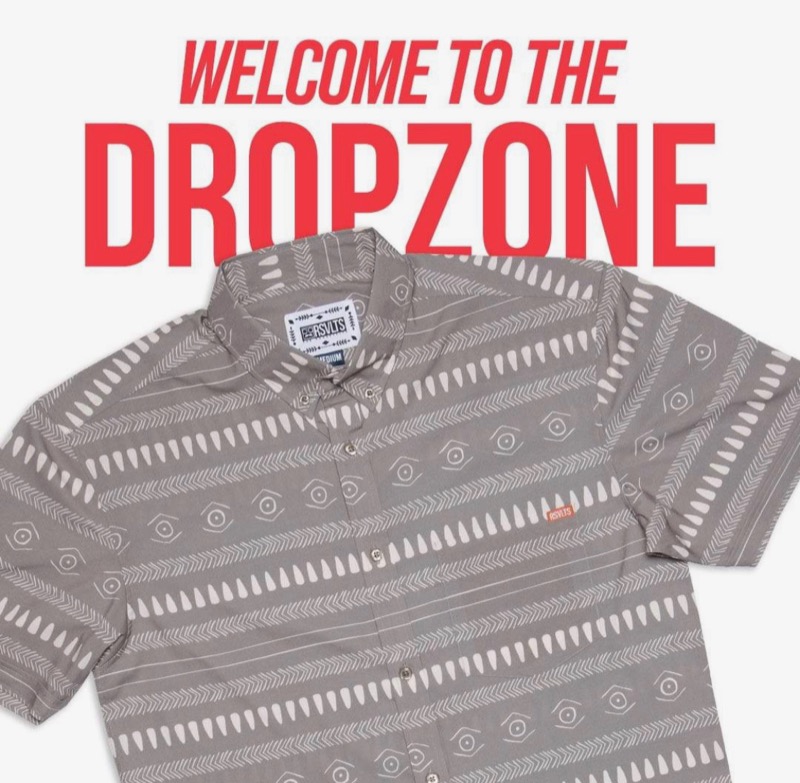 RSVLTS Tracks KUNUFLEX Short Sleeve Shirt in Brown — front view