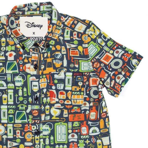 RSVLTS Icons KUNUFLEX Short Sleeve Shirt in Multicolor — front view