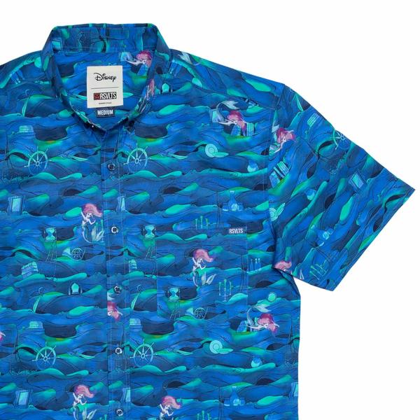 RSVLTS The Secret Grotto KUNUFLEX Short Sleeve Shirt — front view