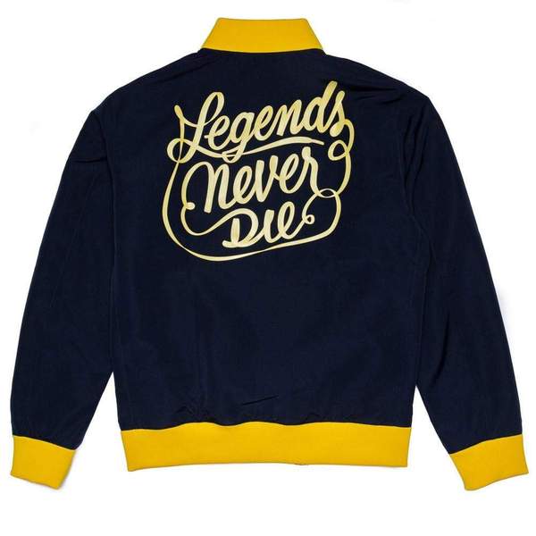RSVLTS Legends Never Die Reversible Bomber Jacket in Blue — detail 2