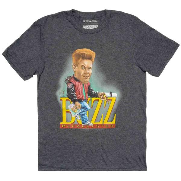 RSVLTS Buzz ‘Woof’ McAllister Crewneck Tee in Gray — front view