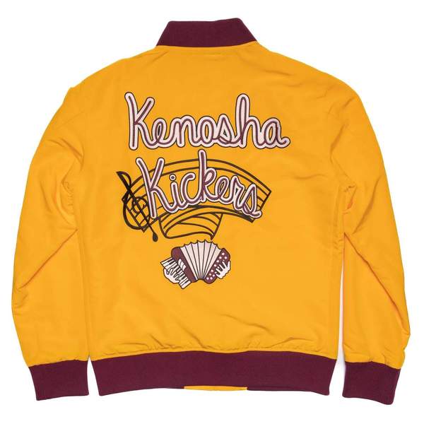 RSVLTS The Polinski Reversible Bomber Jacket in Yellow — detail 2