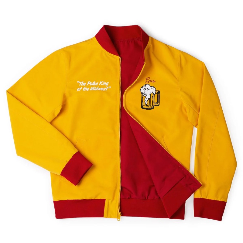 RSVLTS The Polinski Reversible Bomber Jacket in Yellow — detail 3