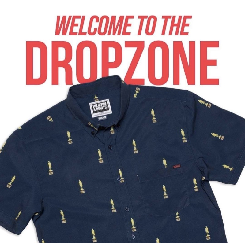 RSVLTS The Dundies KUNUFLEX Short Sleeve Shirt in Black — front view