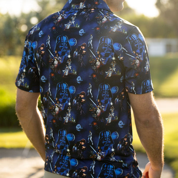 RSVLTS The Trilogy All-Day Polo in Blue — detail 2