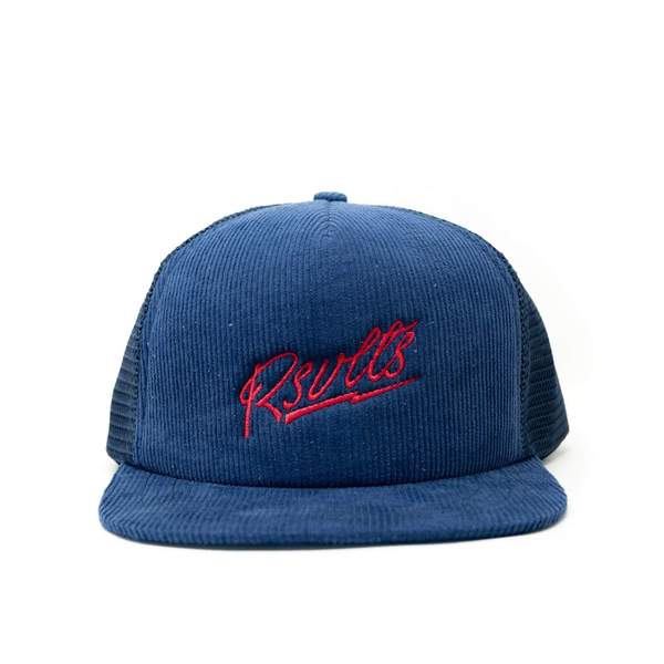 RSVLTS RSVLTS Dare Mighty Things script cord Cap in Black — detail 3
