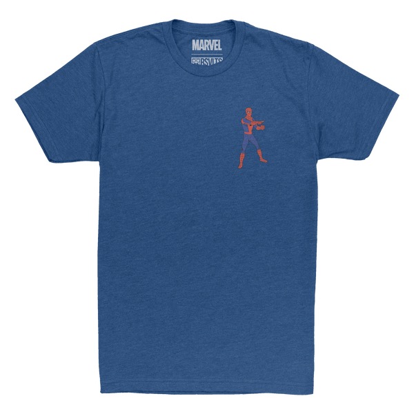 RSVLTS What’s the Point? Crewneck Tee in Blue — detail 3