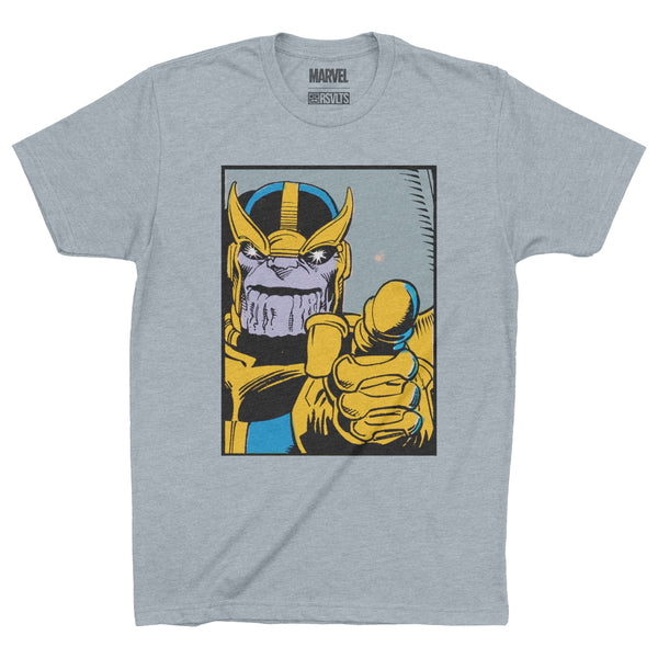 RSVLTS Thanos Wants You Crewneck Tee in Purple — detail 2
